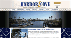 Desktop Screenshot of myharborcove.com